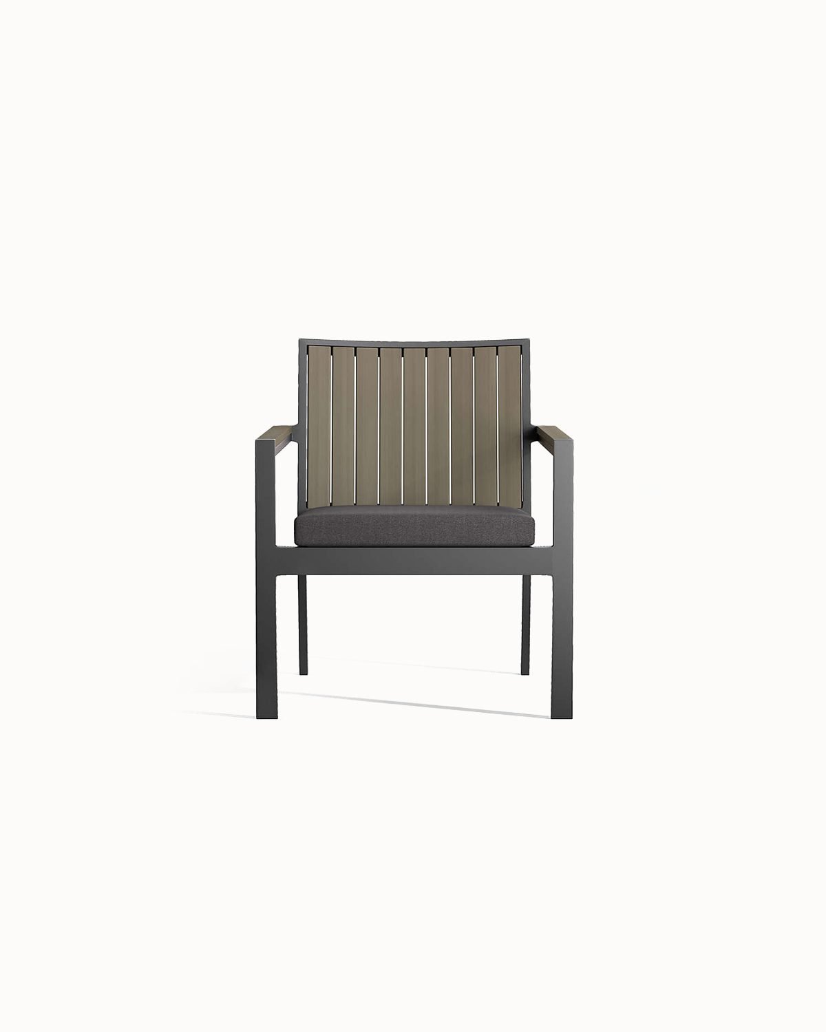 Grey Outdoor Lounge Chair